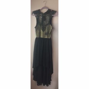 Formal Black and Goldish Dress