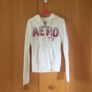 Aeropastle Zip-Up Hoodie Size Medium