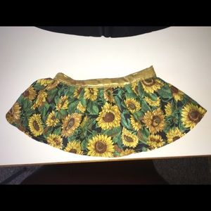 Sunflower Rave Skirt