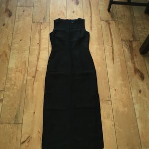 Ann Taylor Maxi Dress with a split neckline.