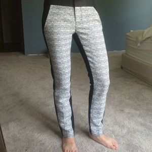 Black and Twill Dress Pants