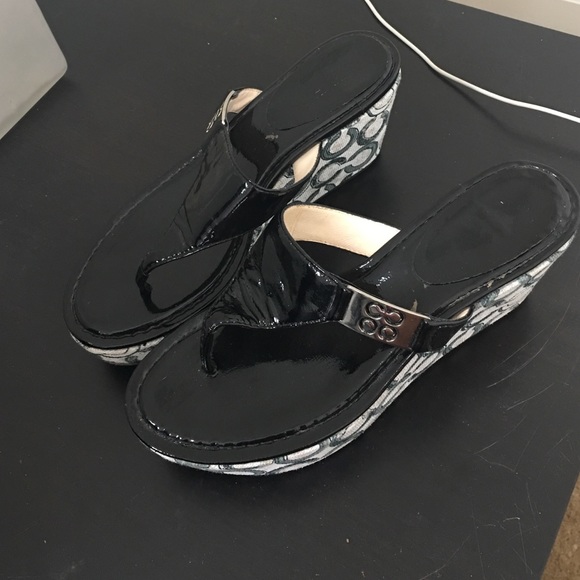 Coach wedges