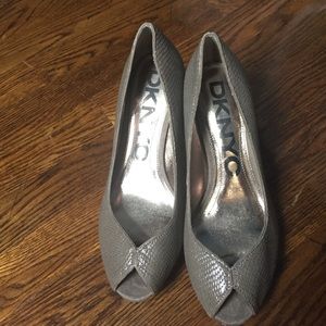 DKNY peep toes