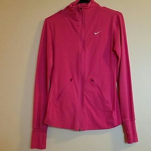 Nike full zip dry fit sweater