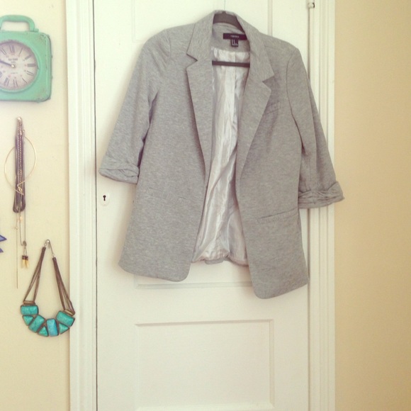 Grey blazer