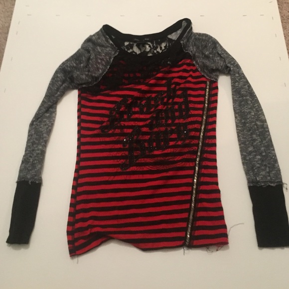 "crash and burn" shirt from Buckle