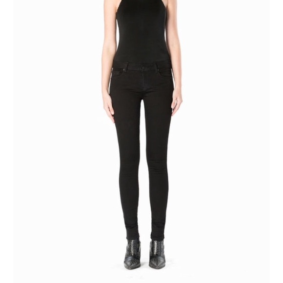 genetic denim size 26 black skinny jeans shya