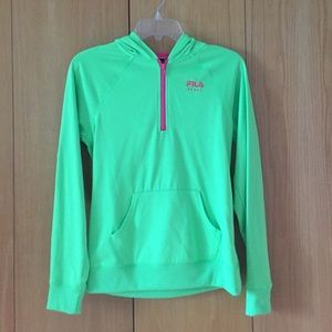 Fila Sport Quarter Zip Kids Size XL