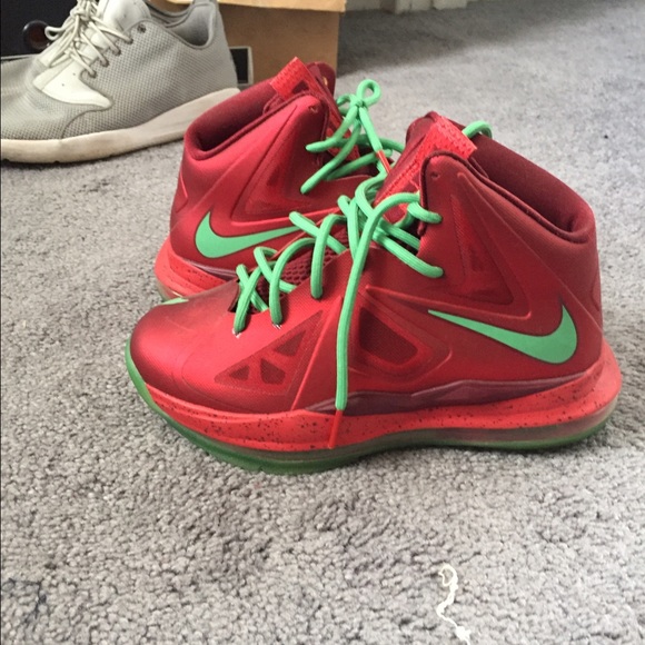 Limited edition lebron James 10 sneakers size 4y