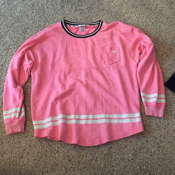 Pink Pullover Sweatshirt
