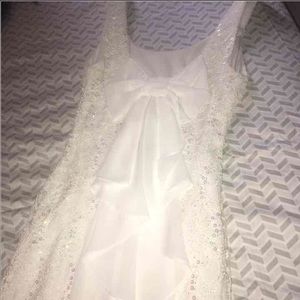 B DARLIN WHITE DRESS 5/6