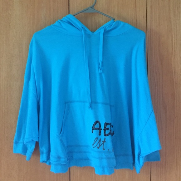 Aeropastle Poncho Hoodie Size Small