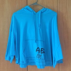 Aeropastle Poncho Hoodie Size Small