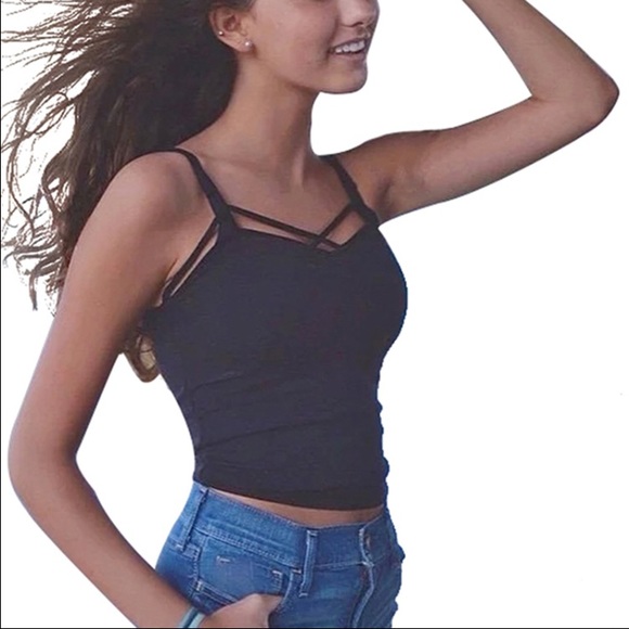 Brandy Melville cross cross top - Picture 3 of 3