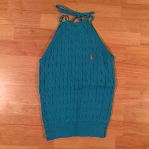 Ralph Lauren sweater halter top
