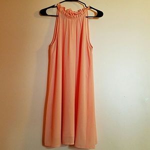 Forever 21 peace coral dress