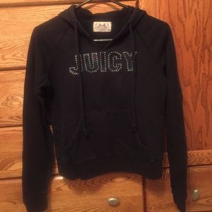 Black and plaid juicy sweatshirt m