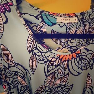 Stretchy retro fit 'n' flare knee-length dress