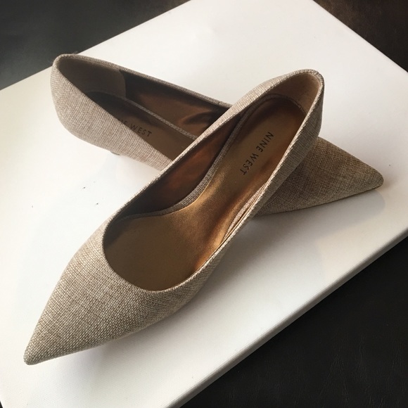 Tweed, kitten heels