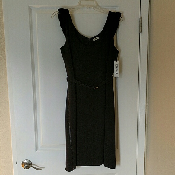 L'AGENCE black dress, size 8, NWT
