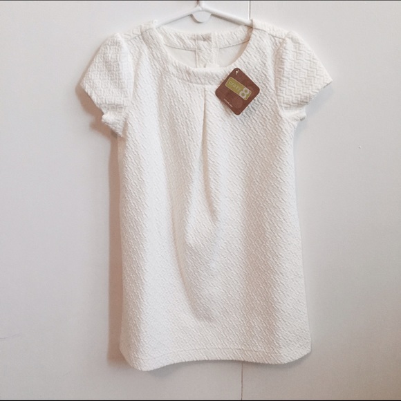 NWT Crazy 8 Toddler Girls 3T Ivory Dress