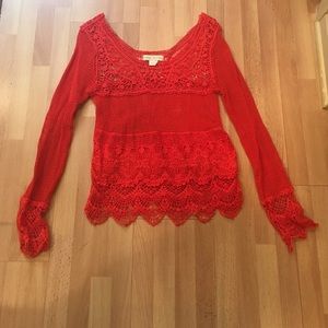 Staring at Stars Burnt Orange Top