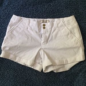 White Shorts