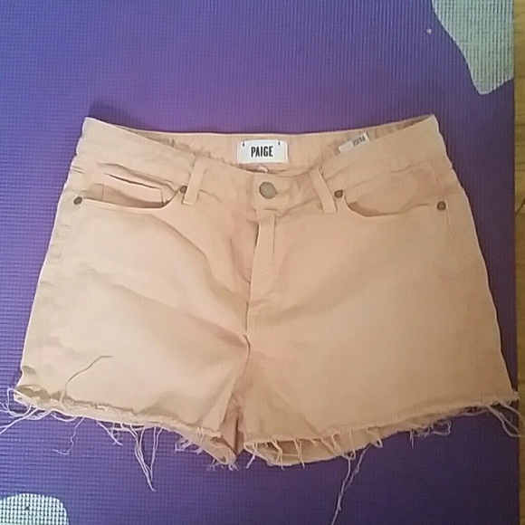 Paige denim made in USA Lola short size 30