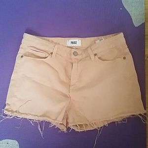 Paige denim made in USA Lola short size 30