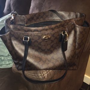 Coach diaper bag, excellent used condition
