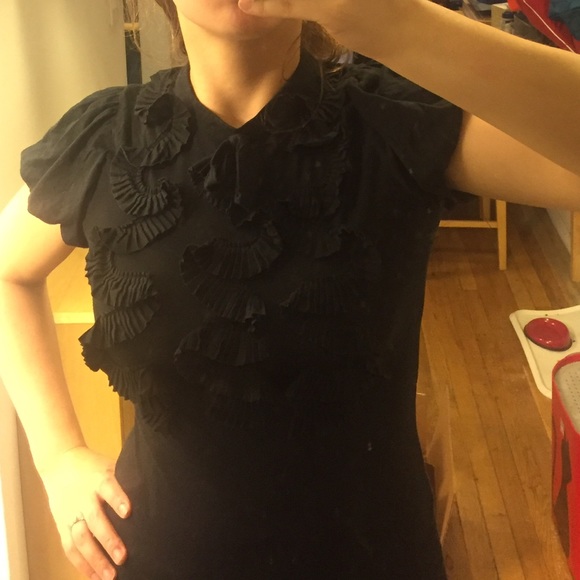 🎉last chance 🎊Dressy black top - Picture 2 of 3