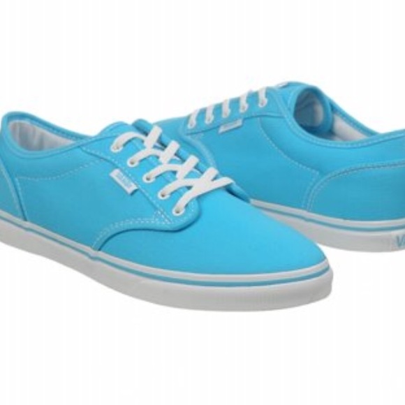 light blue vans