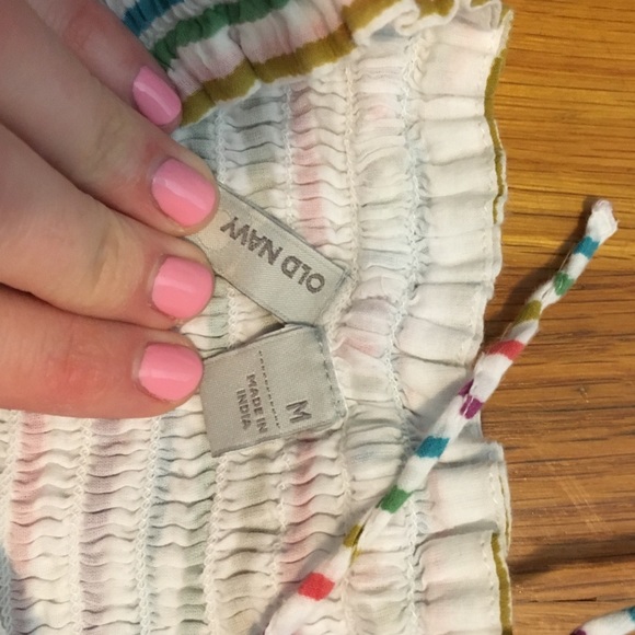 Old Navy striped cover up or dress. Size medium. - Picture 3 of 3