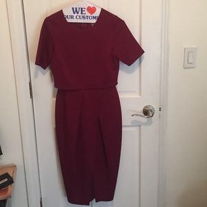 Asos dress with front slit!