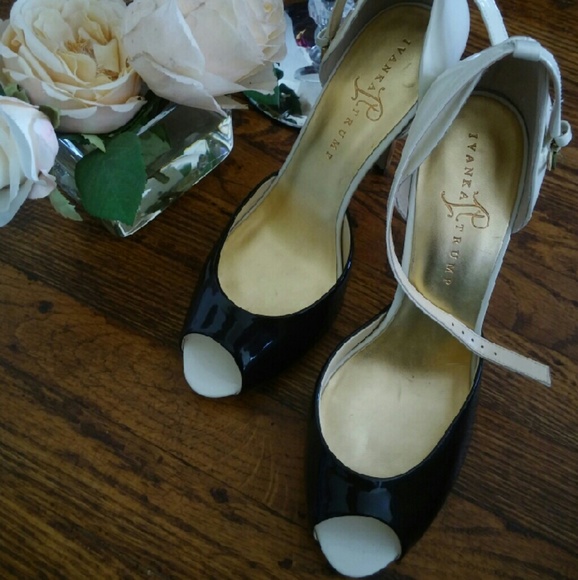 Ivanka Trump peep toe heels
