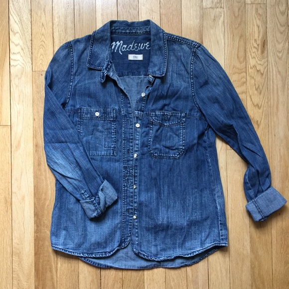 Madewell Denim Boyshirt