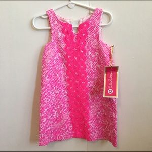 New Lilly Pulitzer Toddler Girls 3T Shift Dress
