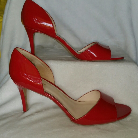Nine West Red Open-toe Heel