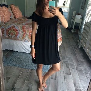 Muse Dresses - Over the shoulder LBD Muse Dresses - Over the shoulder LBD