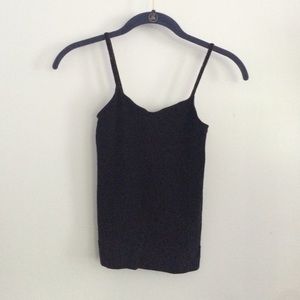 Soft, tight black camisole. Super versatile
