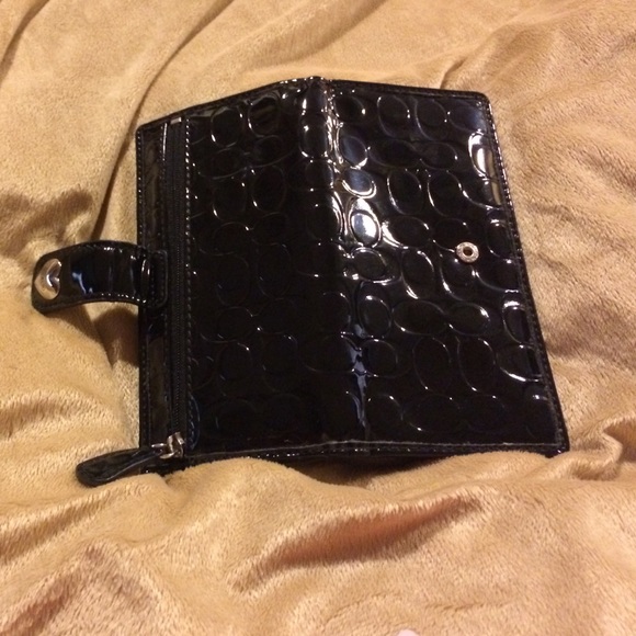 Beautiful black coach wallet