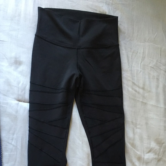Lululemon High Times Tech Mesh Luon Leggings
