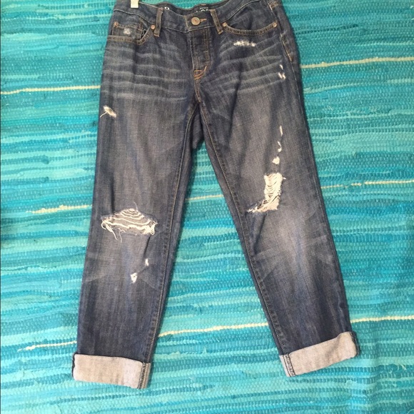 Boyfriend jeans. Size 2 petite.