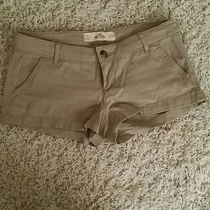 Hollister khaki shorts. Great shape!