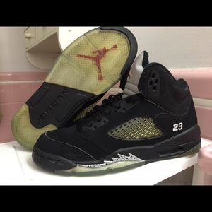 Air Jordan Retro Metallic 5's