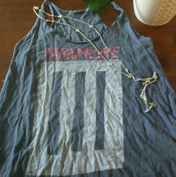 Hot Topic Paramore Band Racerback Tank