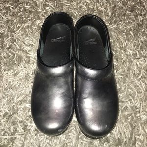 Size 39 Silver Danskos.