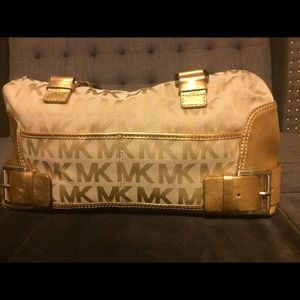 Michael Kors gold purse
