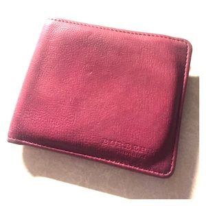 Burberry Prorsum lamb skin bifold wallet