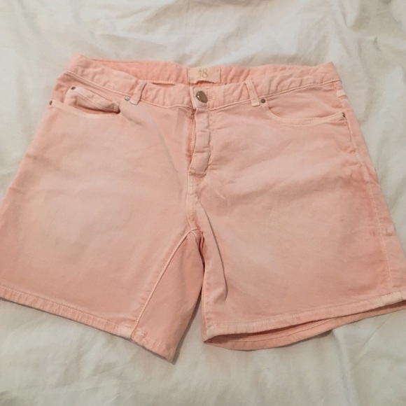 Pink Zara shorts